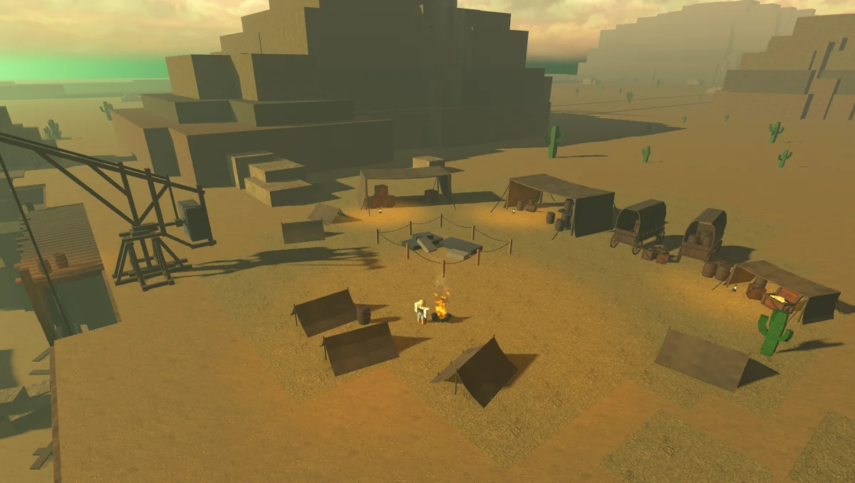 Digsite spawn location in Bridger Western